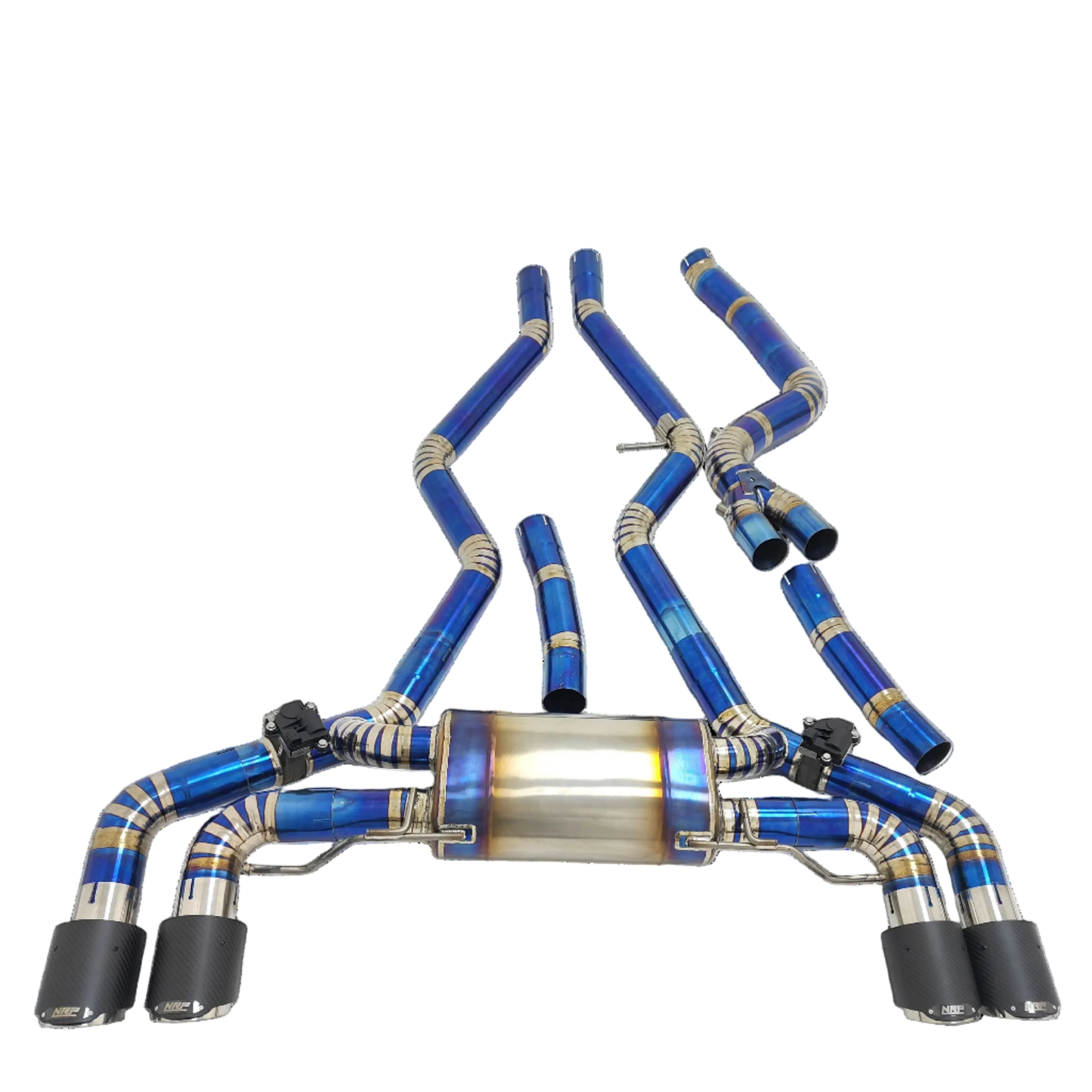 Titan Klappenauspuff passend für BMW M240i, M340i, M440i