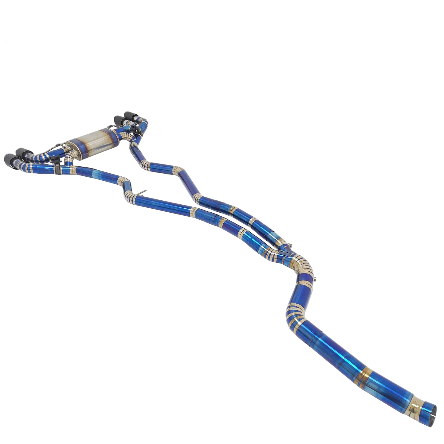 Titan Klappenauspuff passend für BMW M240i, M340i, M440i