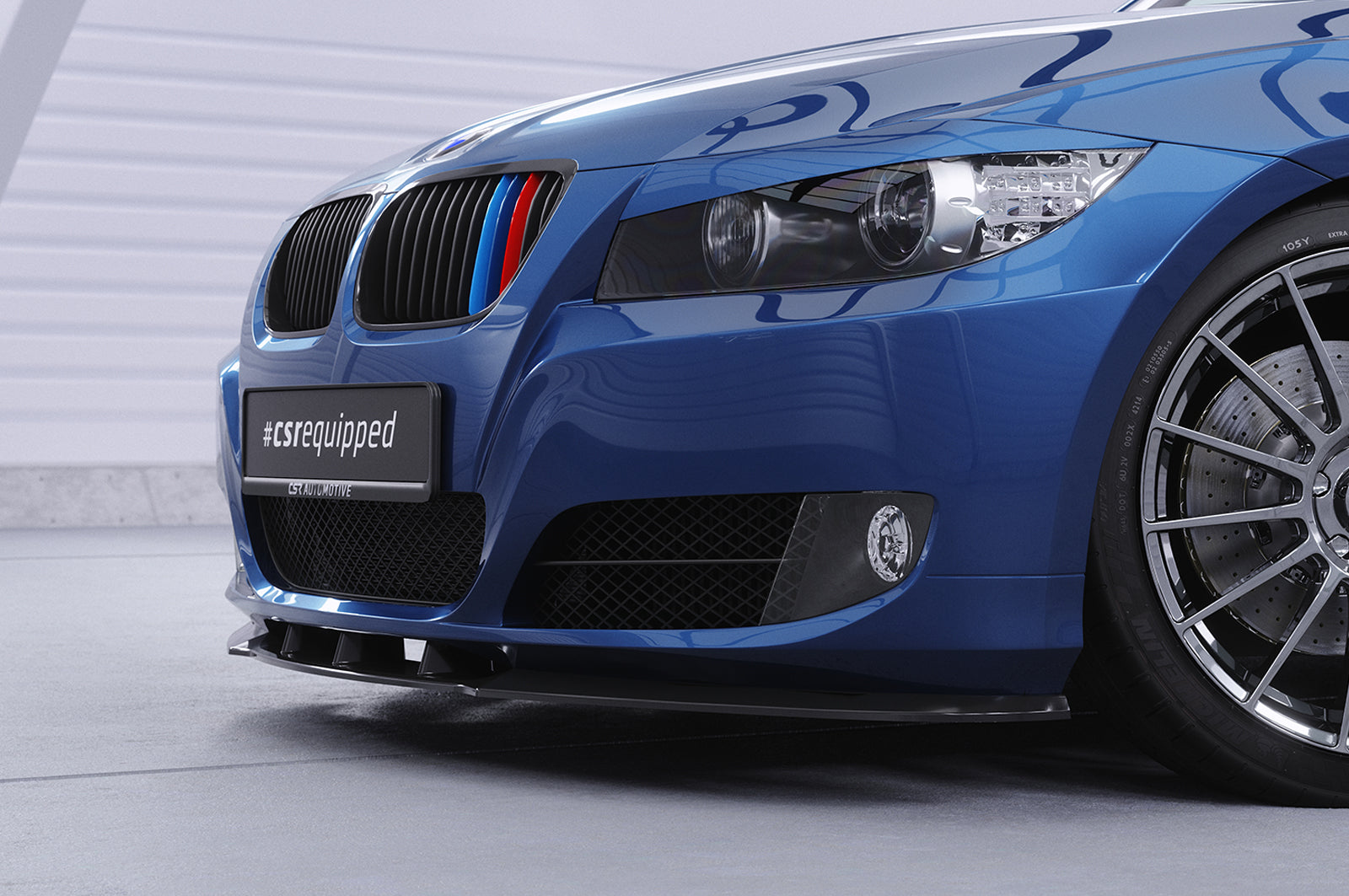 Scheinwerferblenden für BMW E90 / E91 3er SB056