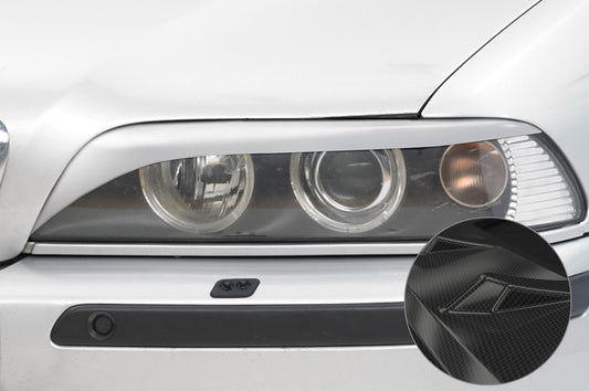 Scheinwerferblenden Carbon Look für BMW 5er E39 SB060-C