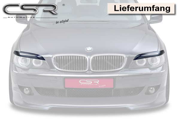 Scheinwerferblenden für BMW 7er E65 LCI /  E66 LCI SB172