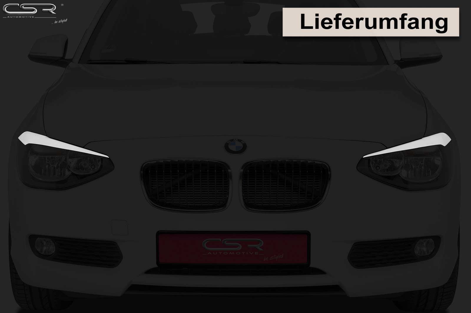 Scheinwerferblenden für BMW 1er F20/F21 SB264