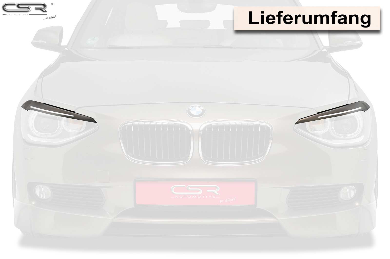 Scheinwerferblenden für BMW 1er F20/F21 SB268