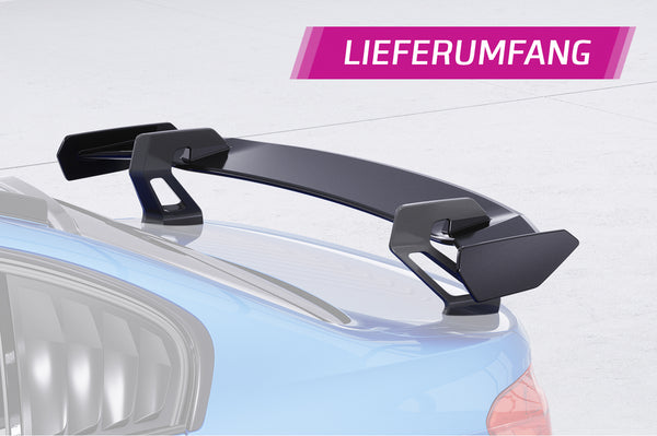 Schwanenhals Heckflügel mit ABE für BMW 3er F30 / M3 F80 Limousine SHF003-D01-F002-C