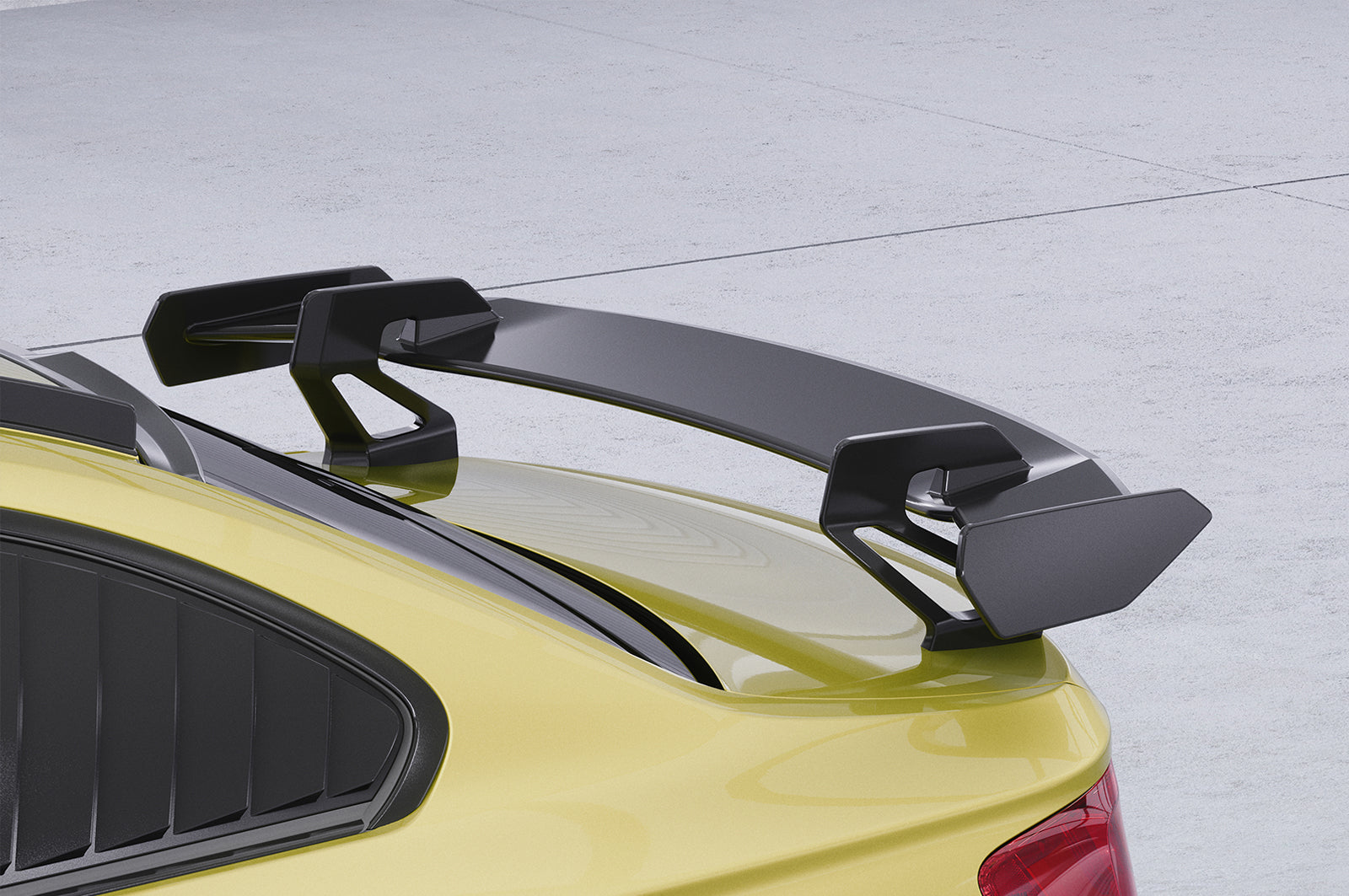 Schwanenhals Heckflügel mit ABE für BMW 2er/M2 F22/F23/F87 Coupe SHF011-D01-F002-F-L