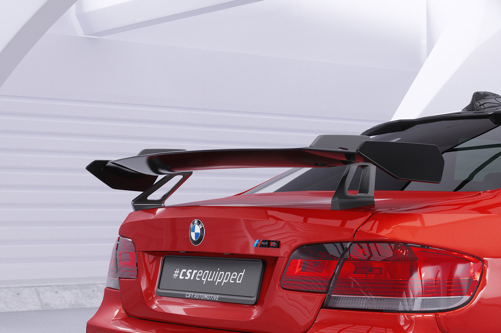 Schwanenhals Heckflügel mit ABE für BMW 3er E92 / M3 E92 Coupe SHF013-D01-F002-F-L