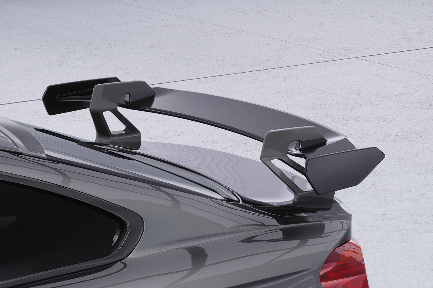 Schwanenhals Heckflügel mit ABE für BMW 4er F32 Coupe SHF015-D01-F