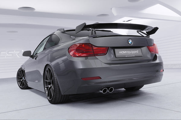 Schwanenhals Heckflügel mit ABE für BMW 4er F32 Coupe SHF015-D01-F002-F-L