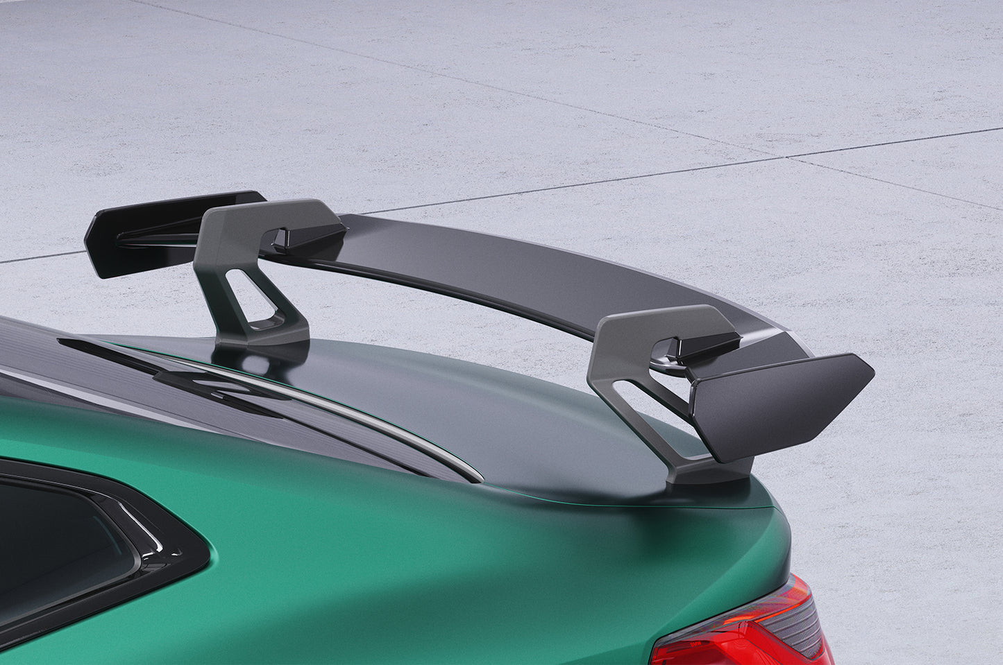 Schwanenhals Heckflügel mit ABE für BMW 4er G22 / M4 G82 Coupe SHF017-D01-F