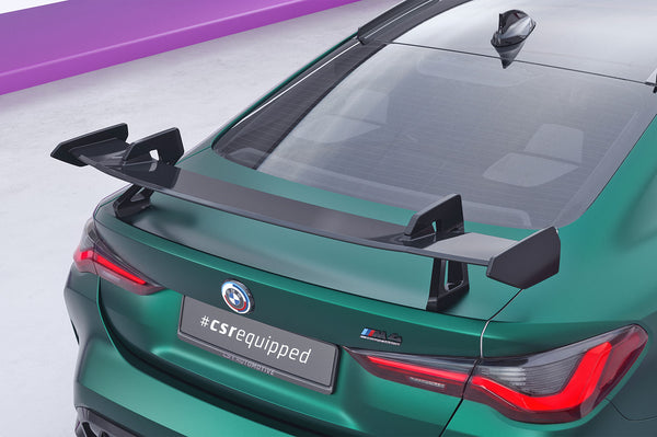 Schwanenhals Heckflügel mit ABE für BMW 4er G22 / M4 G82 Coupe SHF017-D01-F002-F-L