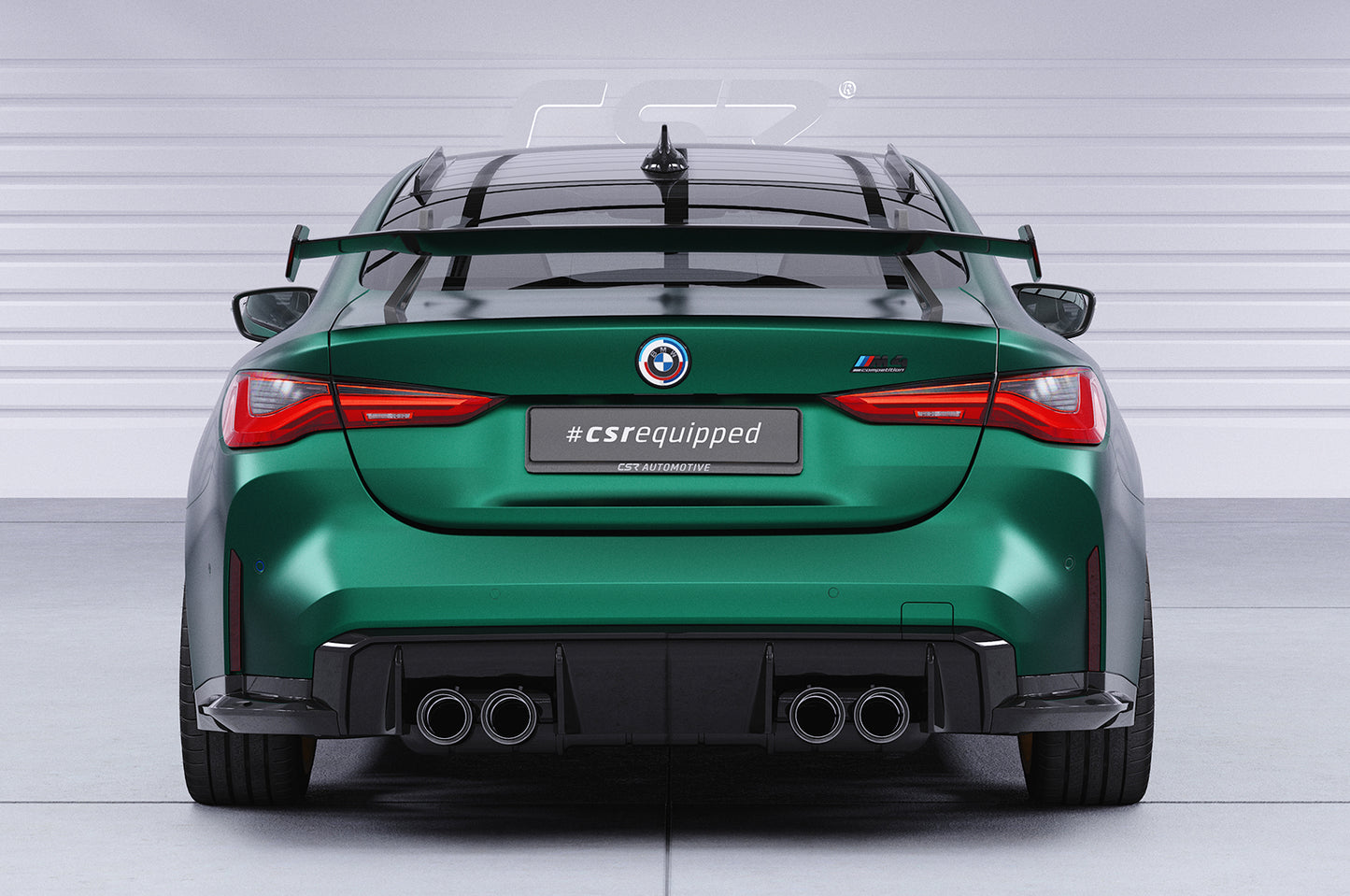 Schwanenhals Heckflügel mit ABE für BMW 4er G22 / M4 G82 Coupe SHF017-D01-F