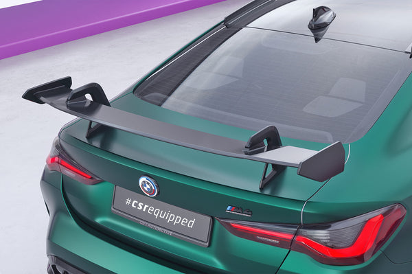 Schwanenhals Heckflügel mit ABE für BMW 4er G22 / M4 G82 Coupe SHF017-D02-F002-F-L