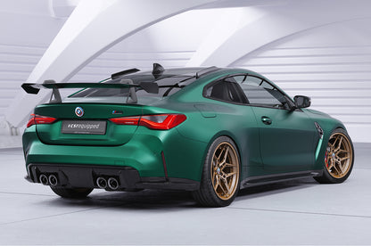 Schwanenhals Heckflügel mit ABE für BMW 4er G22 / M4 G82 Coupe SHF017-D02-F