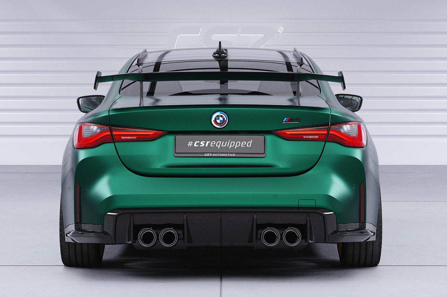 Schwanenhals Heckflügel mit ABE für BMW 4er G22 / M4 G82 Coupe SHF017-D02-F