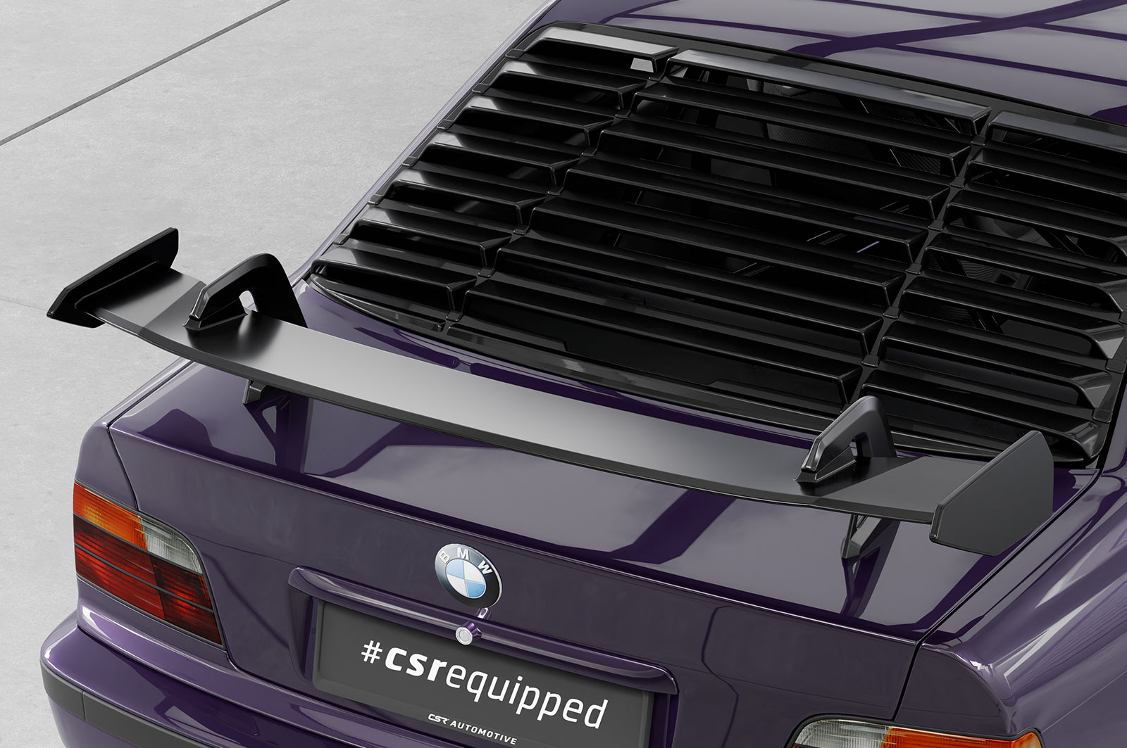 Schwanenhals Heckflügel mit ABE für BMW 3er / M3 E36 Coupe SHF019-D01-F003-F-L