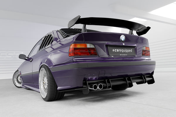 Schwanenhals Heckflügel mit ABE für BMW 3er / M3 E36 Coupe SHF019-D01-F003-F-L