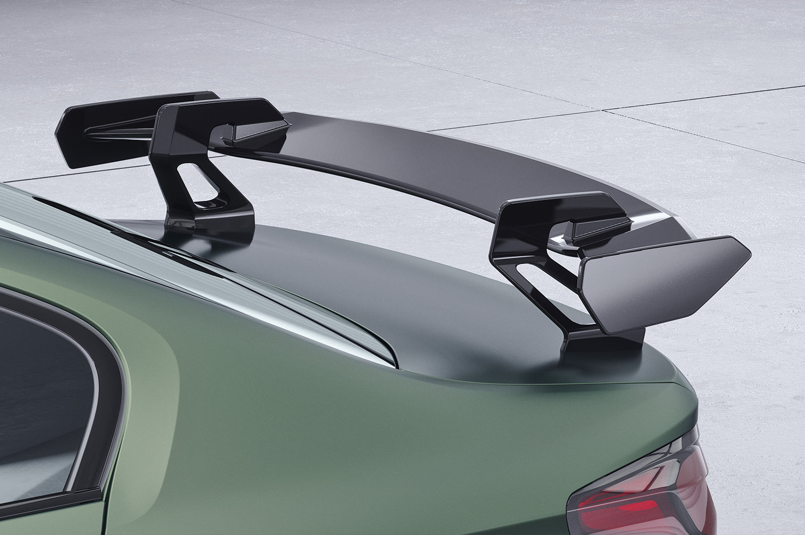 Schwanenhals Heckflügel mit ABE für BMW 5er G30 / M5 F90 Limousine SHF023-D01-F002-F-L