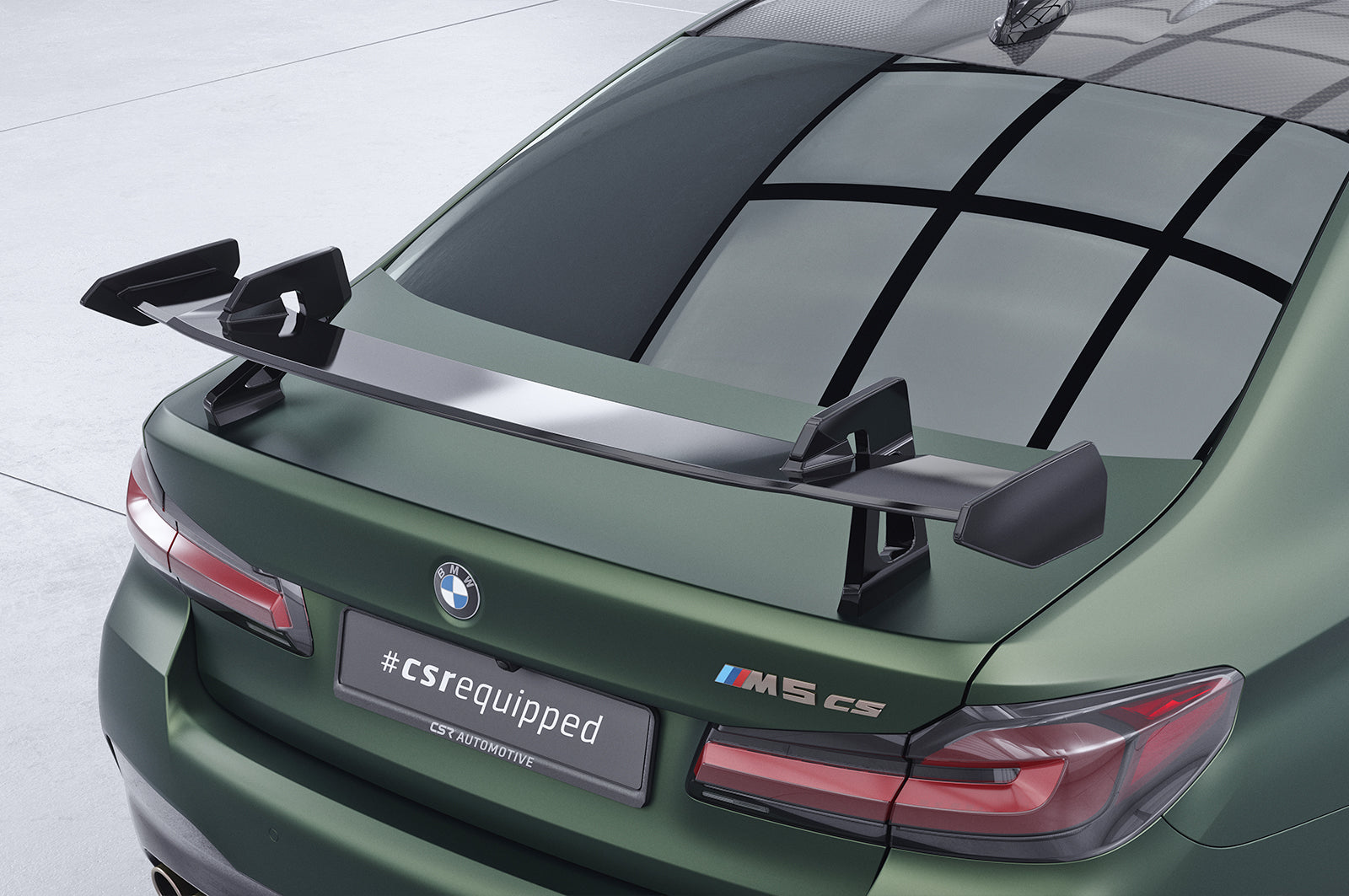 Schwanenhals Heckflügel mit ABE für BMW 5er G30 / M5 F90 Limousine SHF023-D01-F002-C