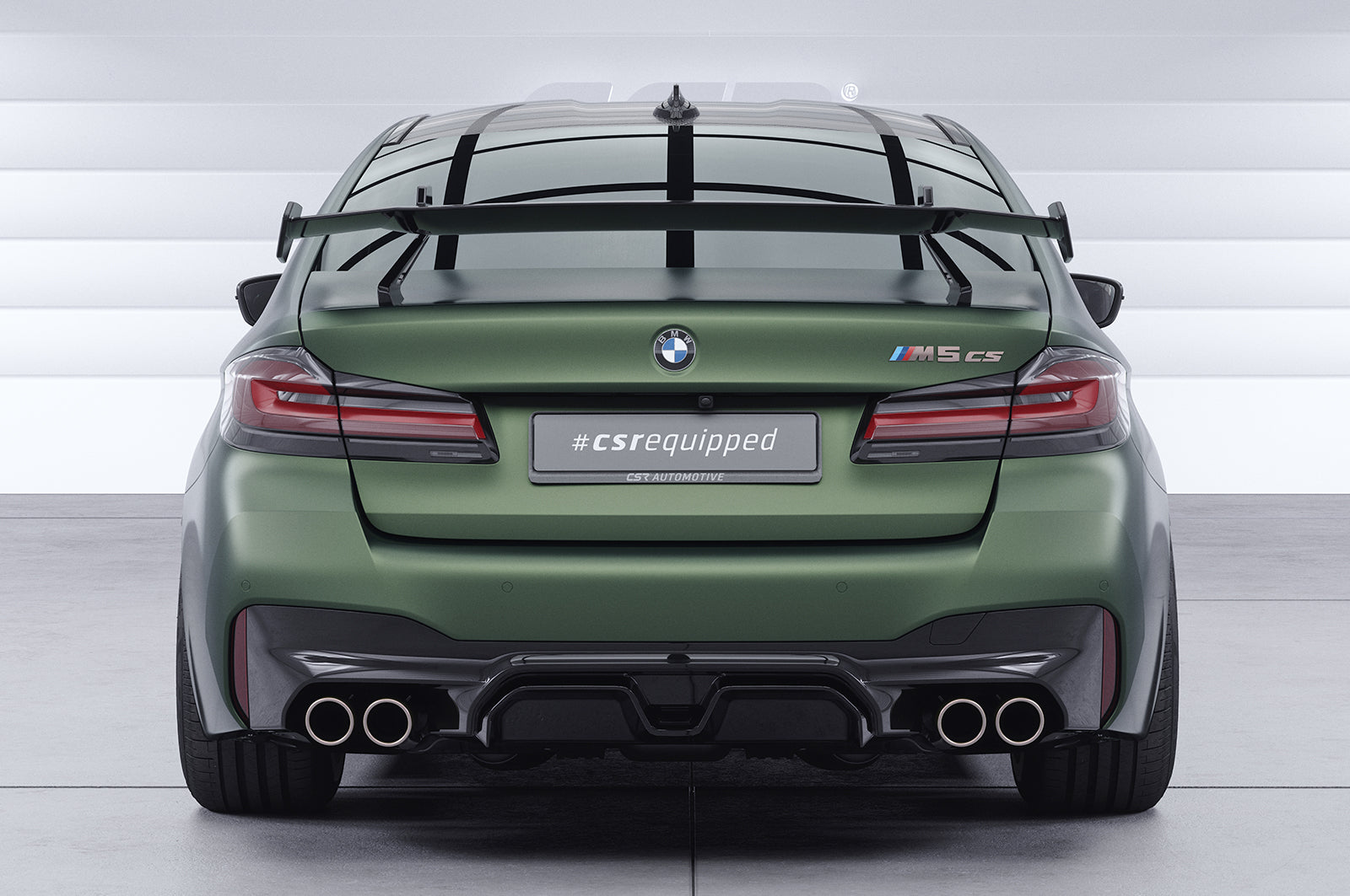 Schwanenhals Heckflügel mit ABE für BMW 5er G30 / M5 F90 Limousine SHF023-D01-F002-C