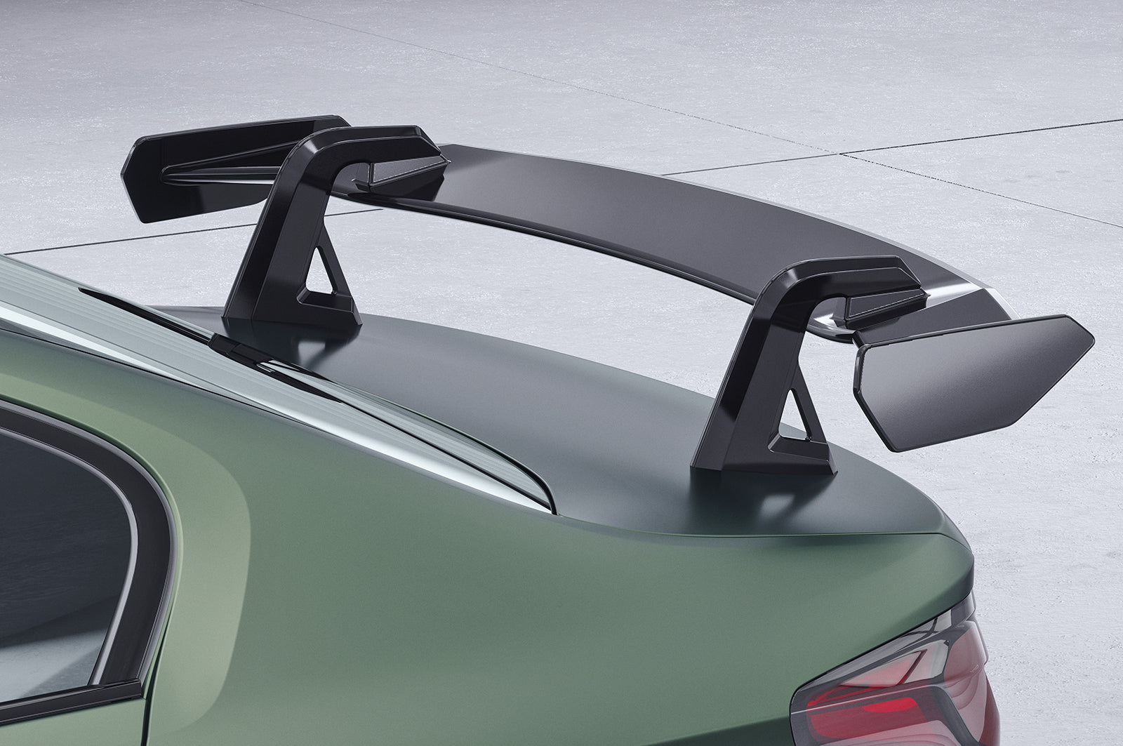 Schwanenhals Heckflügel mit ABE für BMW 5er G30 / M5 F90 Limousine SHF023-D02-F002-F-L