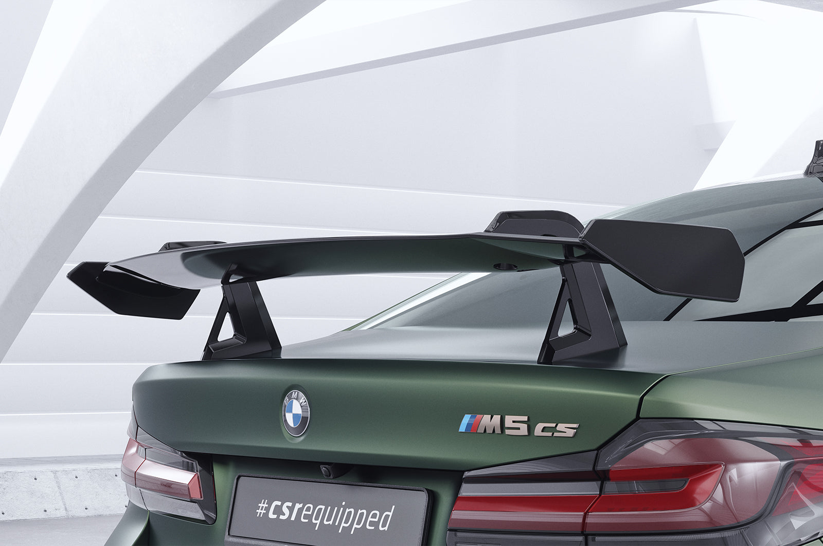 Schwanenhals Heckflügel mit ABE für BMW 5er G30 / M5 F90 Limousine SHF023-D02-F002-F-L