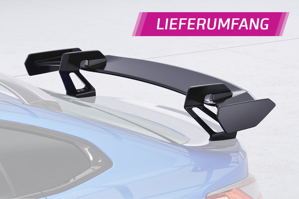 Schwanenhals Heckflügel mit ABE für BMW 4er / i4 G26 Gran Coupe SHF025-D01-F002-F-L