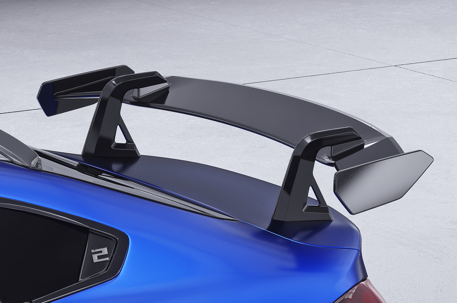 Schwanenhals Heckflügel mit ABE für BMW 2er F74 Gran Coupe SHF026-D02-F002-F-L