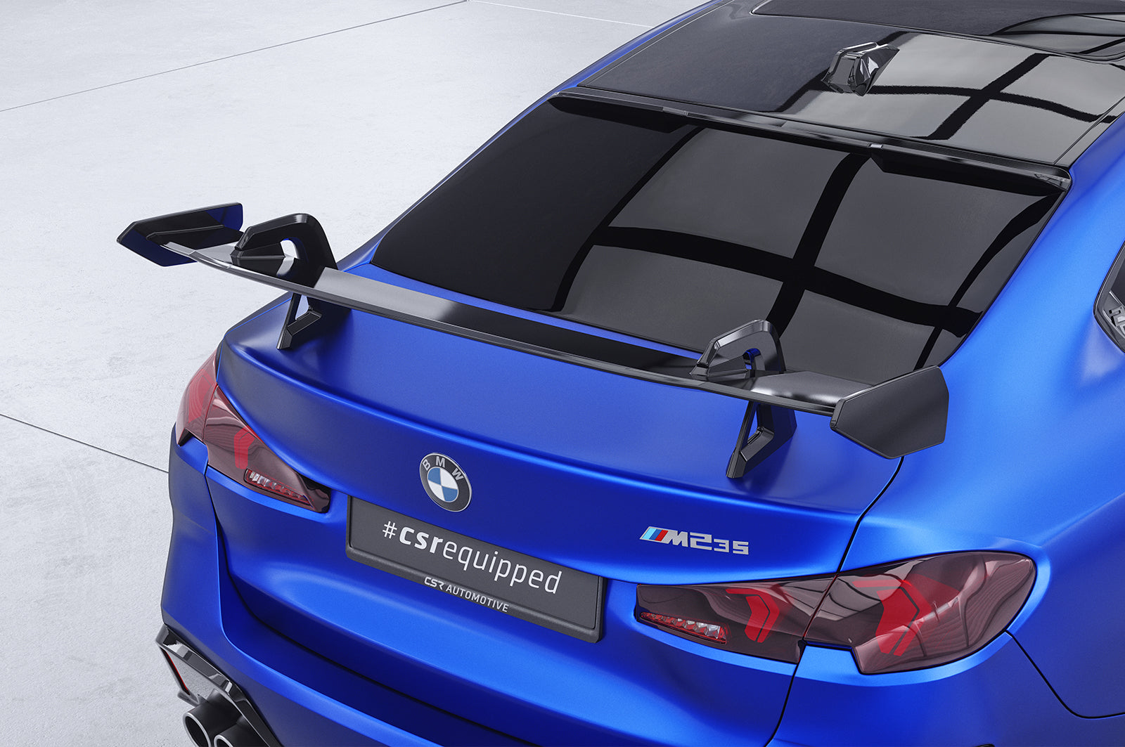 Schwanenhals Heckflügel mit ABE für BMW 2er F74 Gran Coupe SHF026-D02-F002-F-L