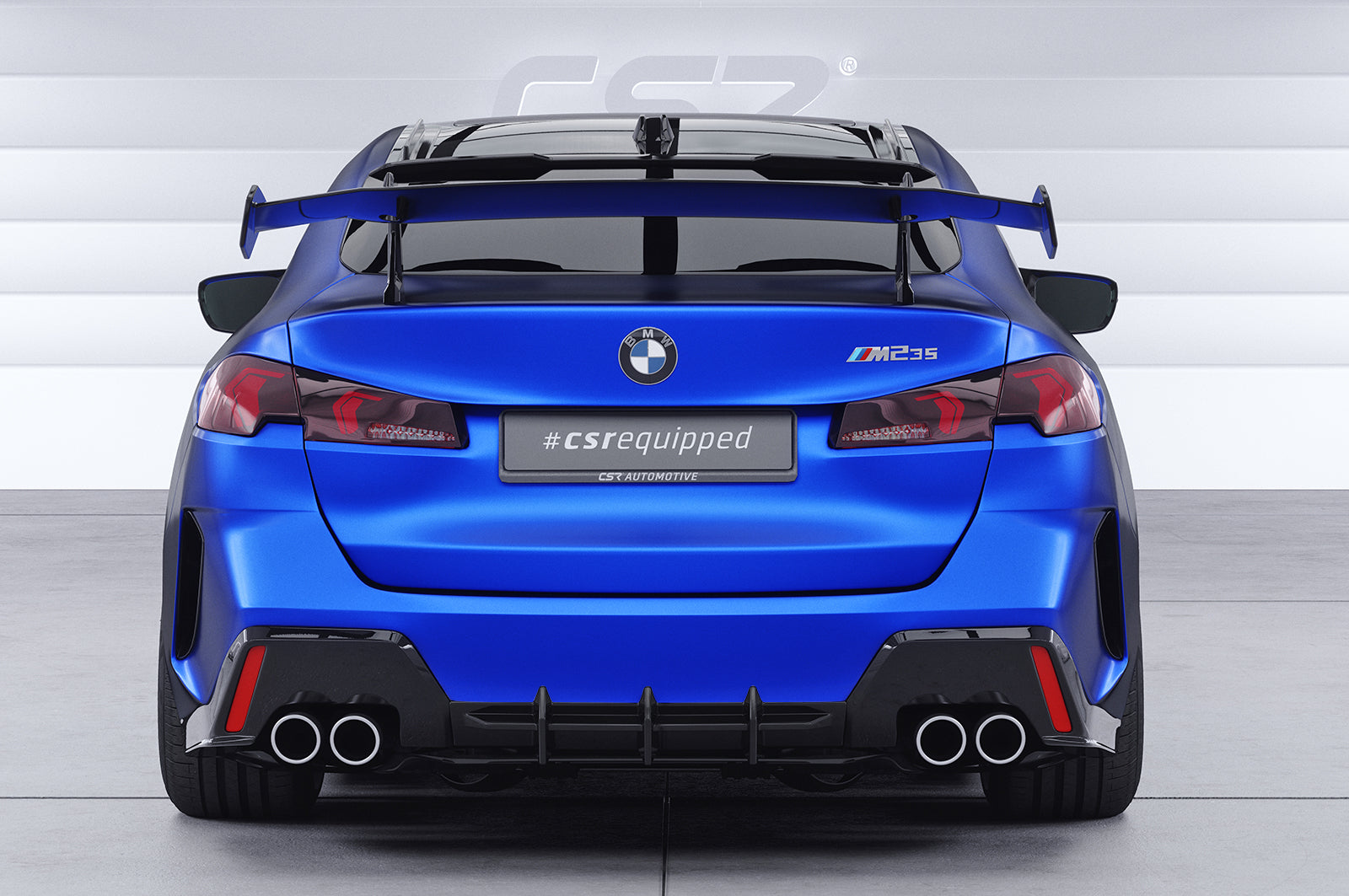 Schwanenhals Heckflügel mit ABE für BMW 2er F74 Gran Coupe SHF026-D02-F002-C