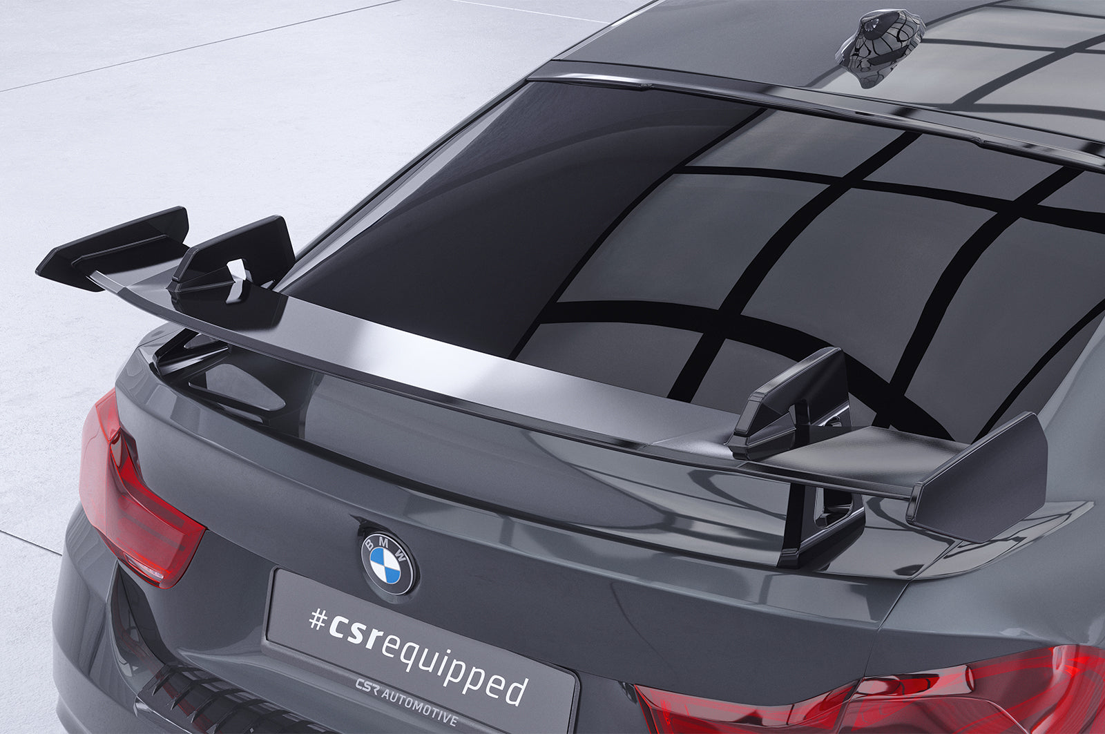 Schwanenhals Heckflügel mit ABE für BMW 4er F36 Gran Coupe SHF027-D01-F002-C