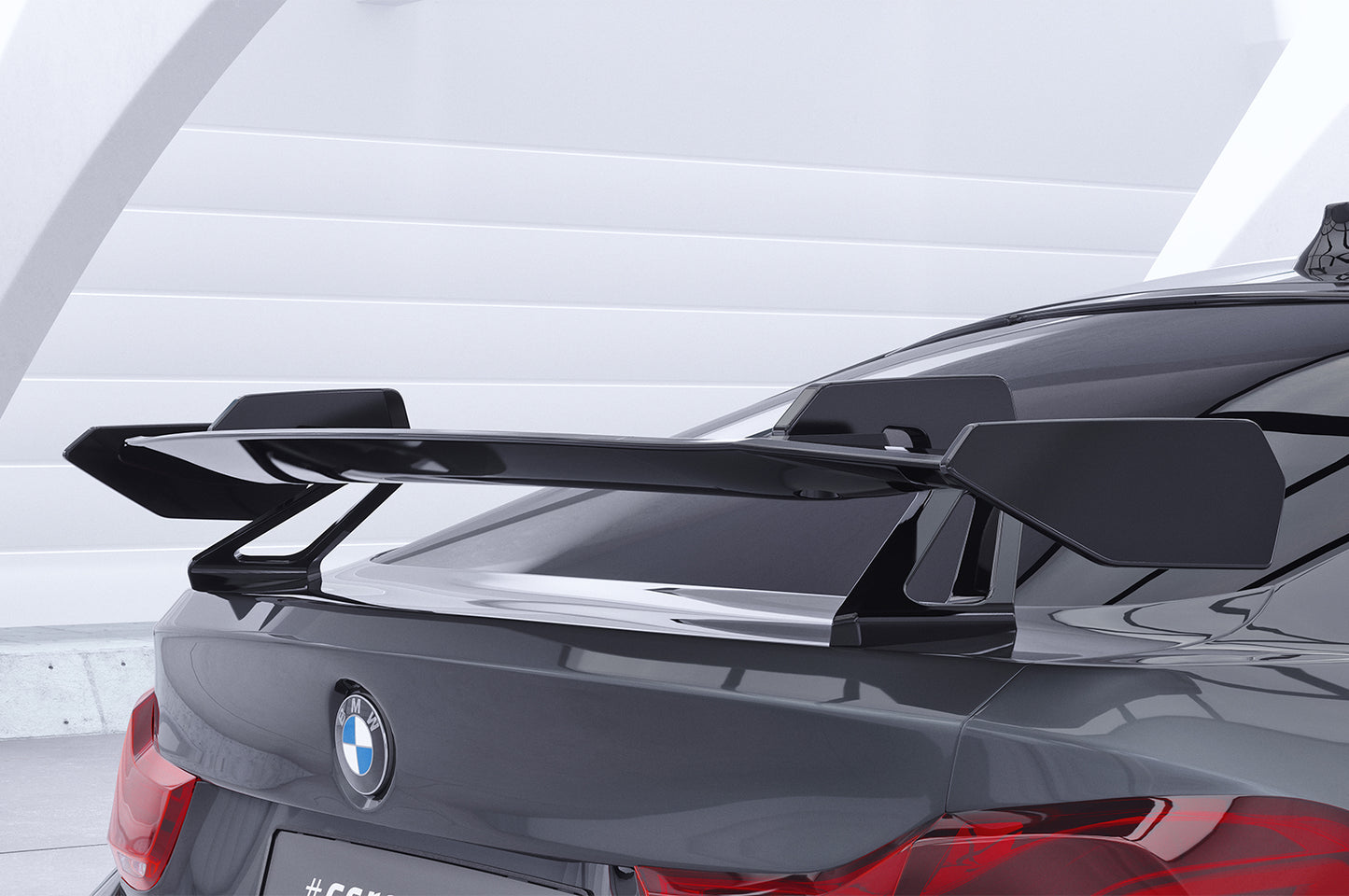 Schwanenhals Heckflügel mit ABE für BMW 4er F36 Gran Coupe SHF027-D01-F