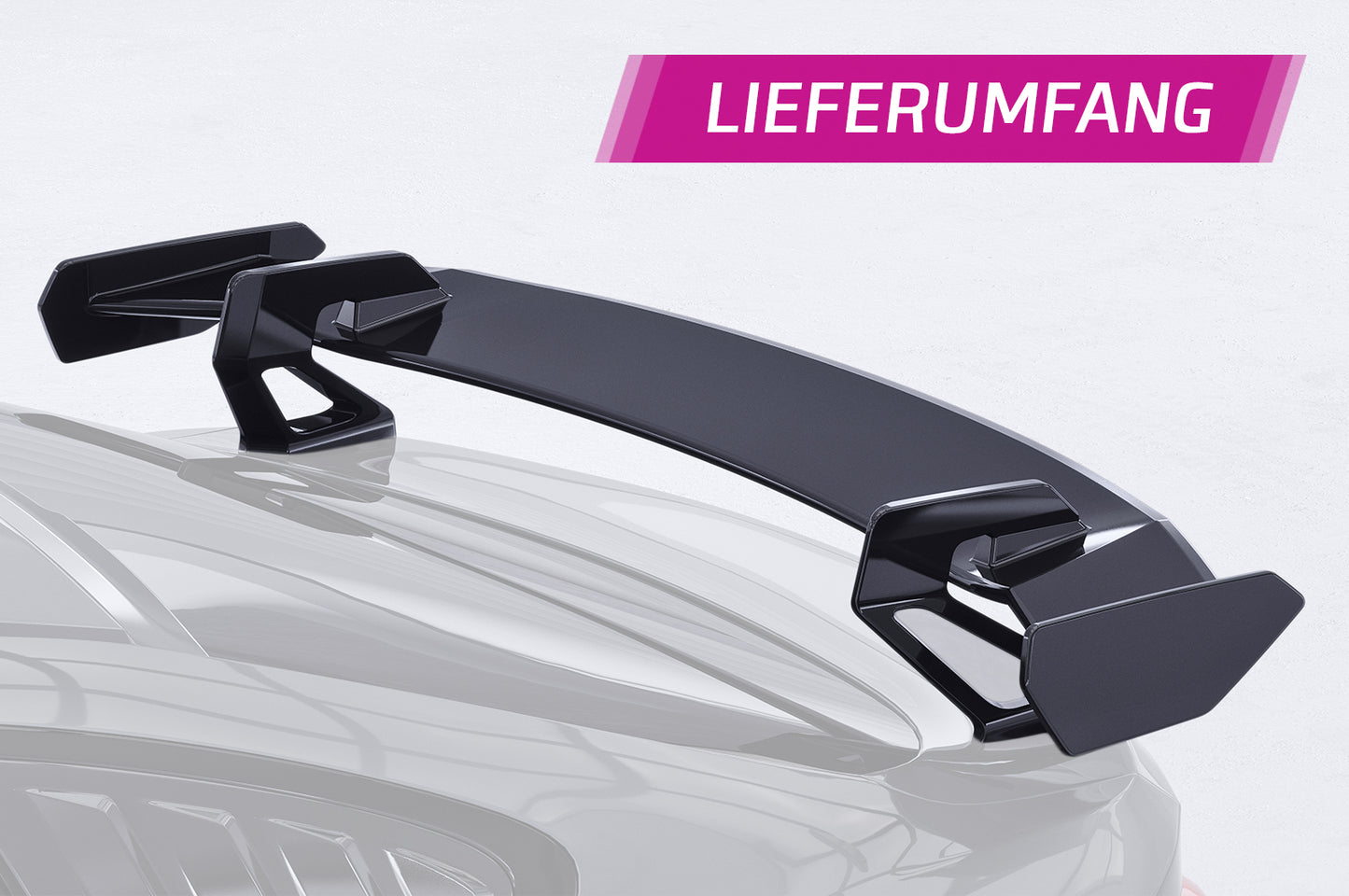 Schwanenhals Heckflügel mit ABE für BMW 4er F36 Gran Coupe SHF027-D01-F