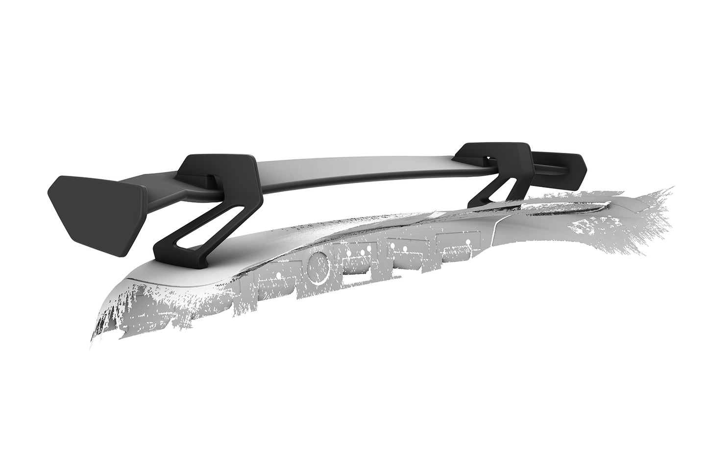 Schwanenhals Heckflügel mit ABE für BMW 4er F36 Gran Coupe SHF027-D01-F