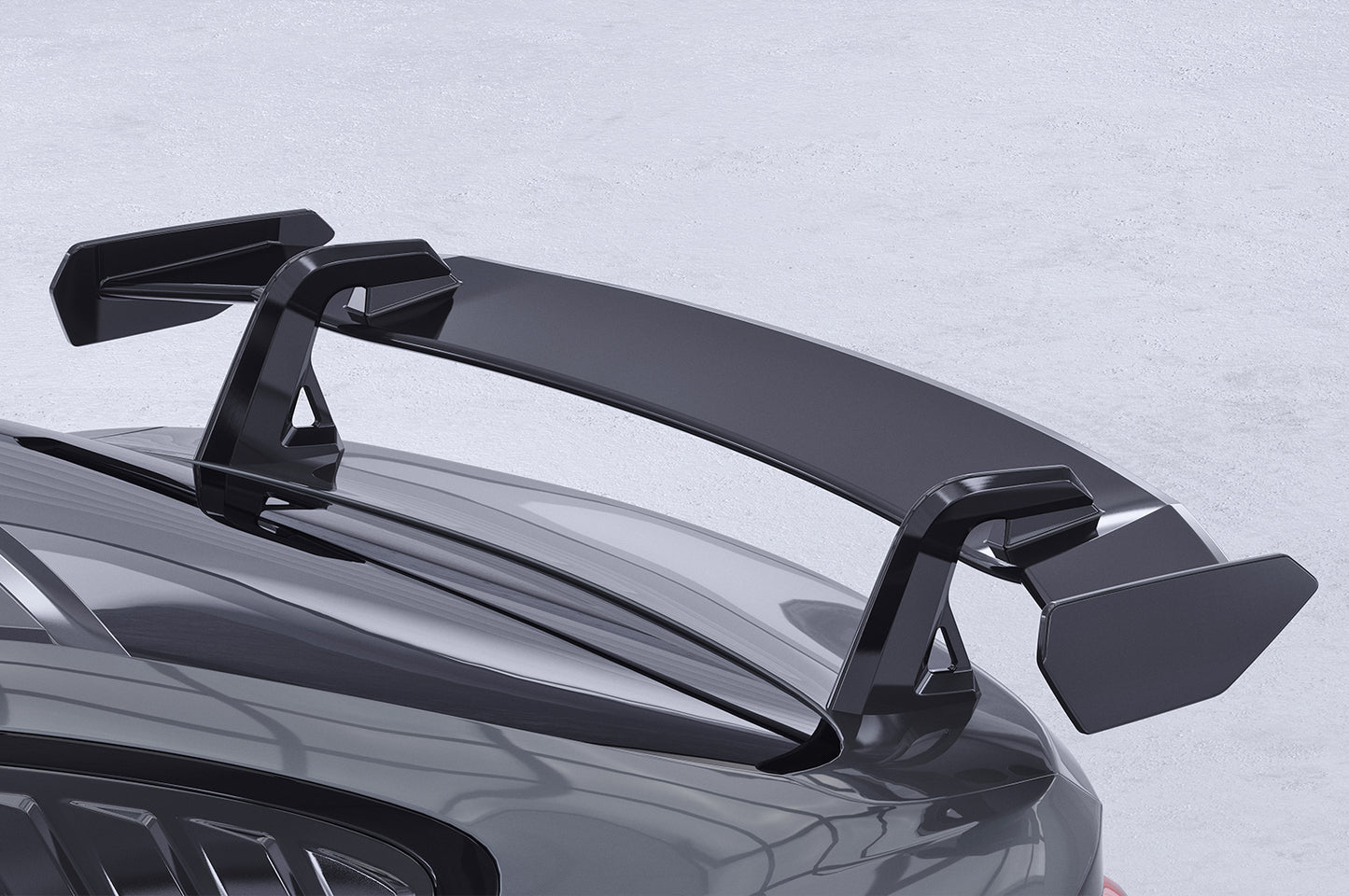 Schwanenhals Heckflügel mit ABE für BMW 4er F36 Gran Coupe SHF027-D02-F