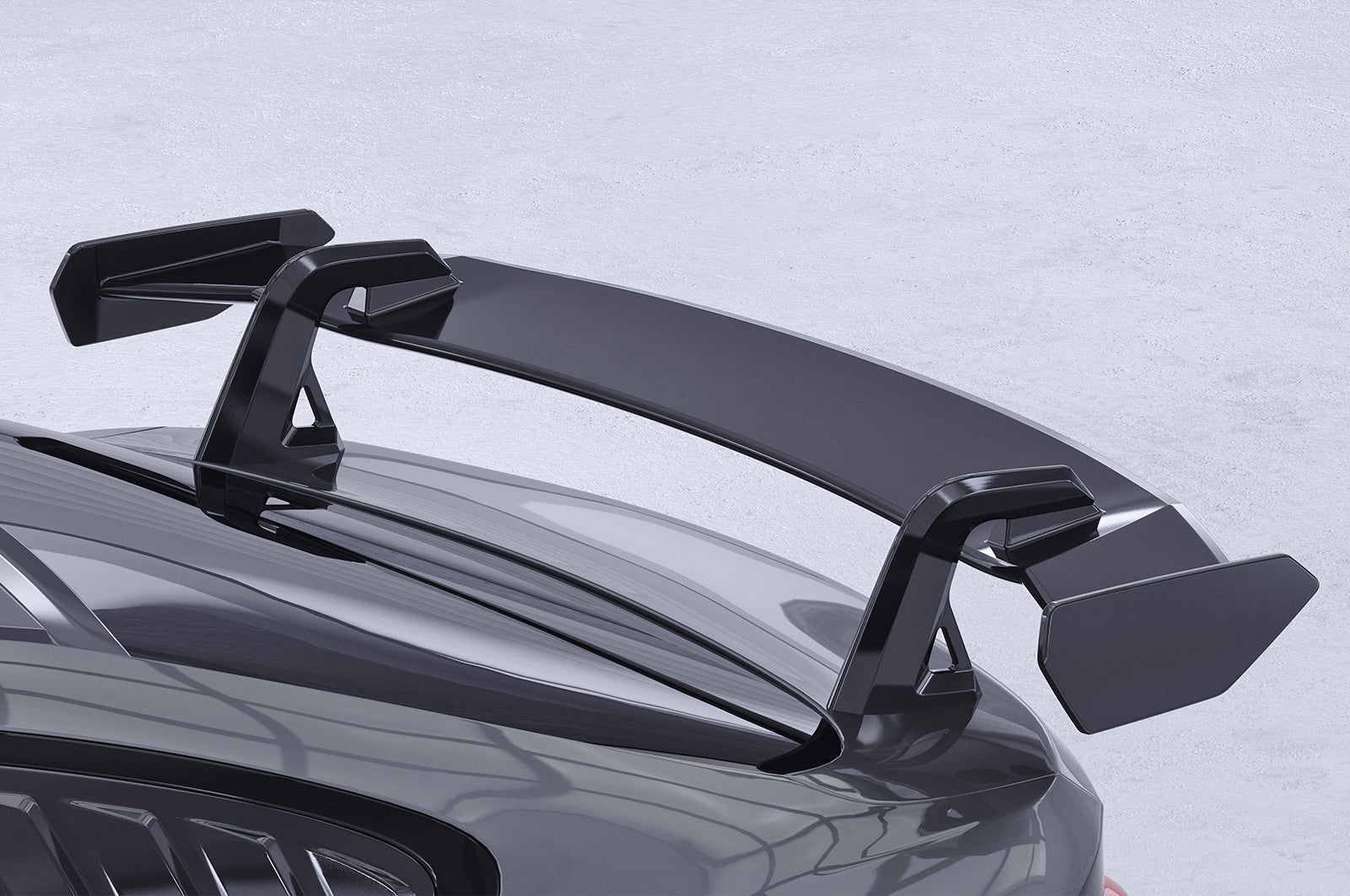 Schwanenhals Heckflügel mit ABE für BMW 4er F36 Gran Coupe SHF027-D02-F002-F-L
