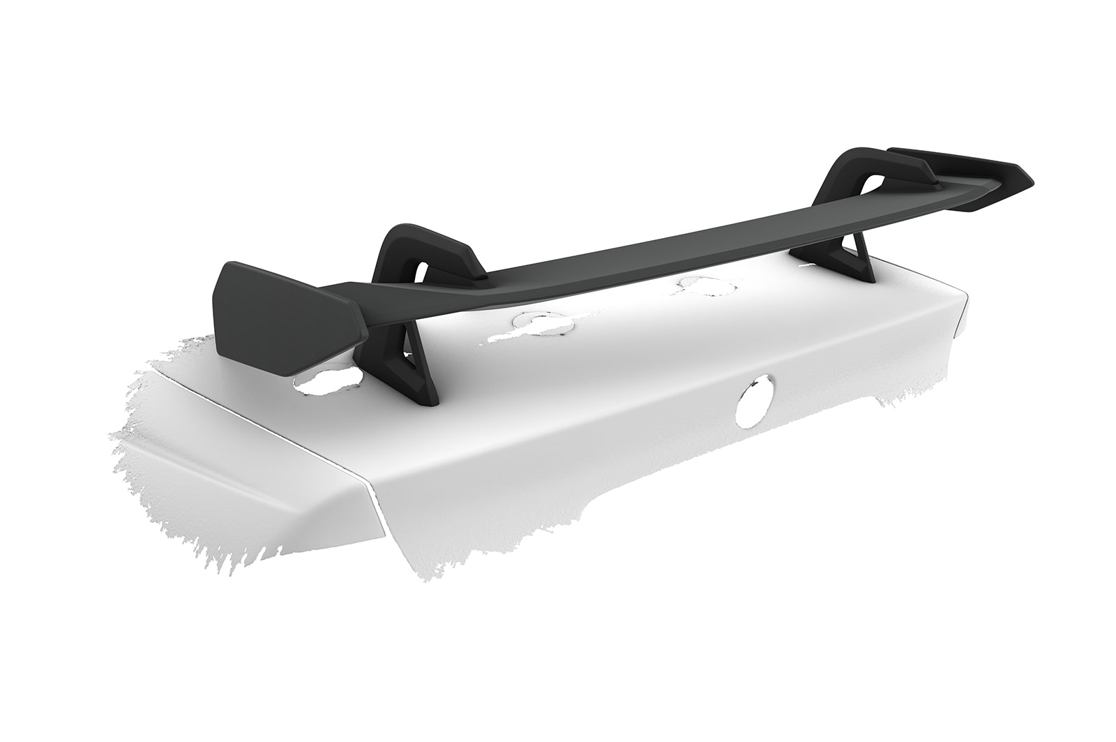 Schwanenhals Heckflügel mit ABE für BMW 3er E46 Coupe SHF038-D02-F003-F-L