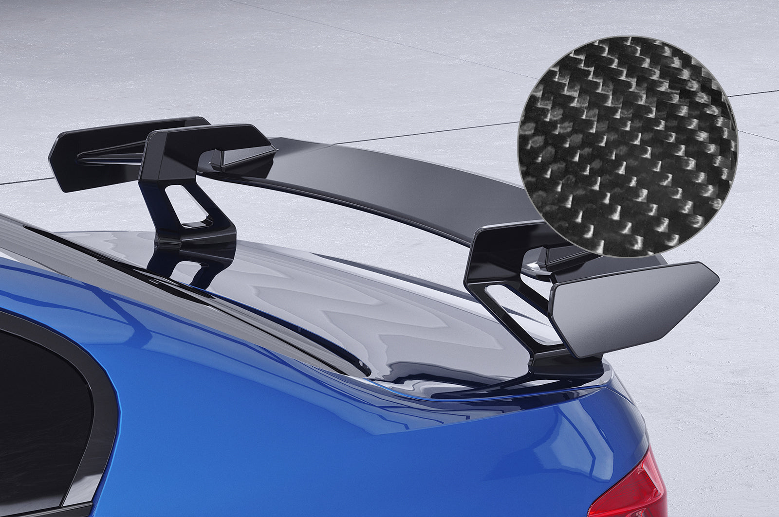 Schwanenhals Heckflügel mit ABE für BMW 5er / M5 F10 Limousine SHF042-D01-F002-C