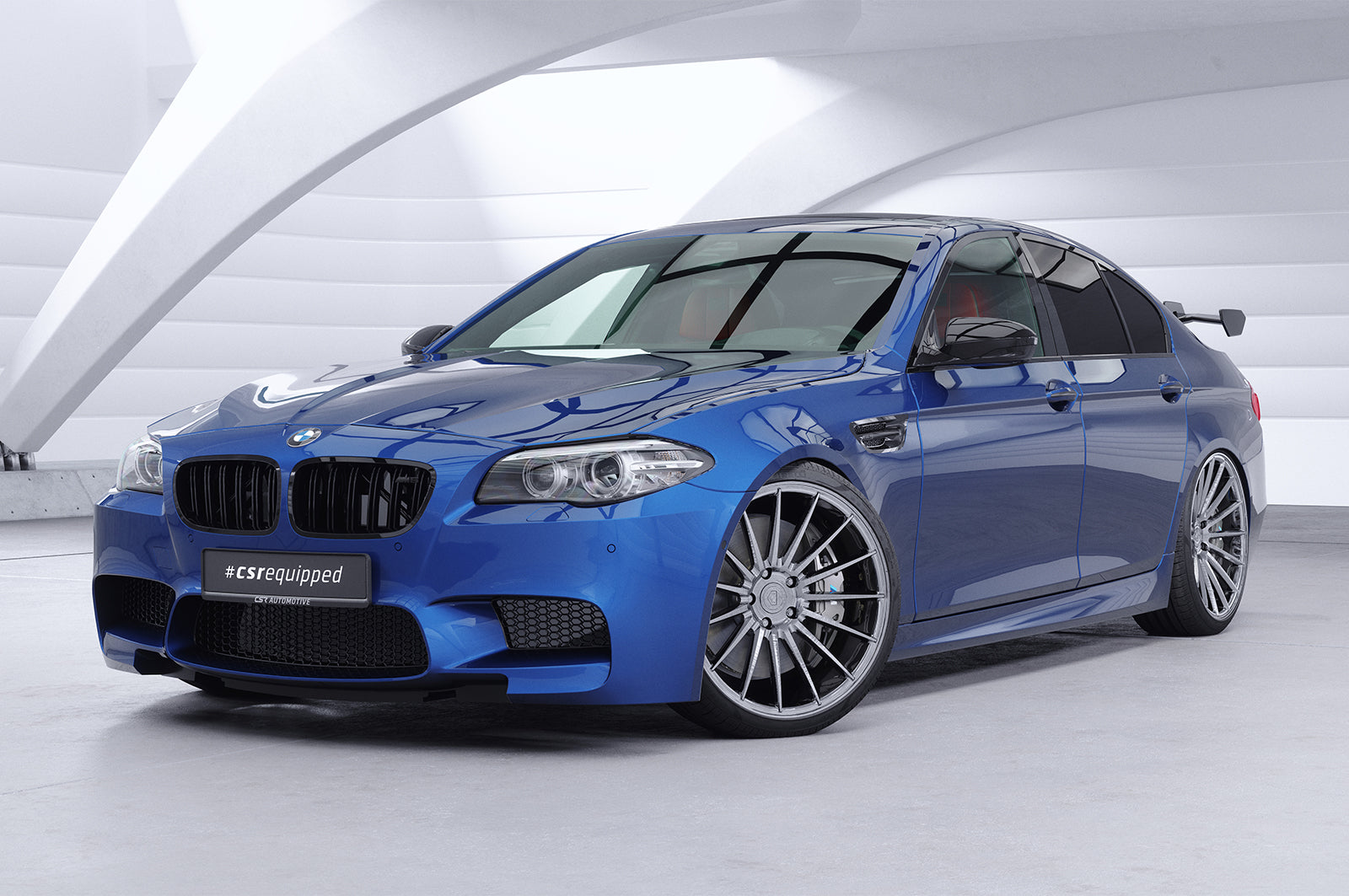 Schwanenhals Heckflügel mit ABE für BMW 5er / M5 F10 Limousine SHF042-D02-F002-F-L
