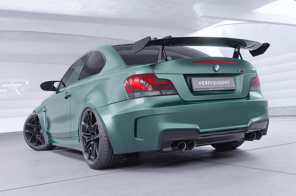 Schwanenhals Heckflügel mit ABE für BMW 1er / M1 E82 Coupe SHF043-D02-F002-C