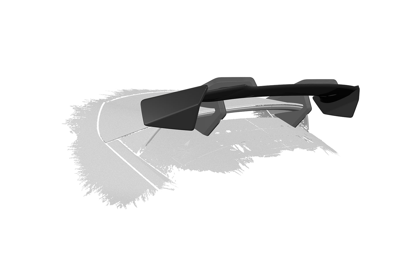 Schwanenhals Heckflügel mit ABE für BMW 3er F31 Touring SHF049-F01