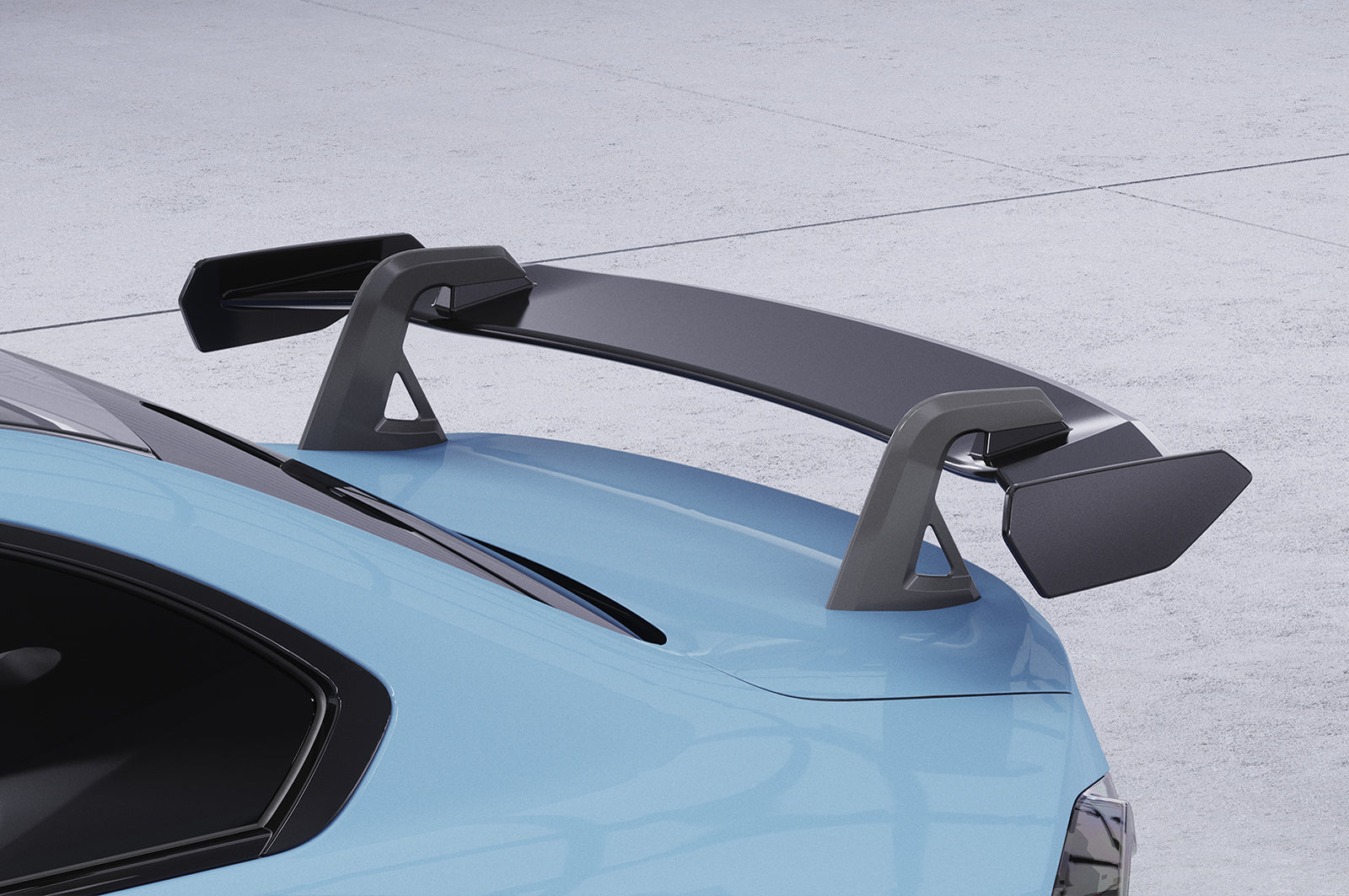 Schwanenhals Heckflügel mit ABE für BMW 2er G42 / M2 G87 Coupe SHF056-D02-F002-F-L