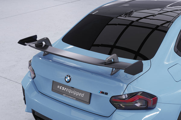 Schwanenhals Heckflügel mit ABE für BMW 2er G42 / M2 G87 Coupe SHF056-D02-F002-F-L
