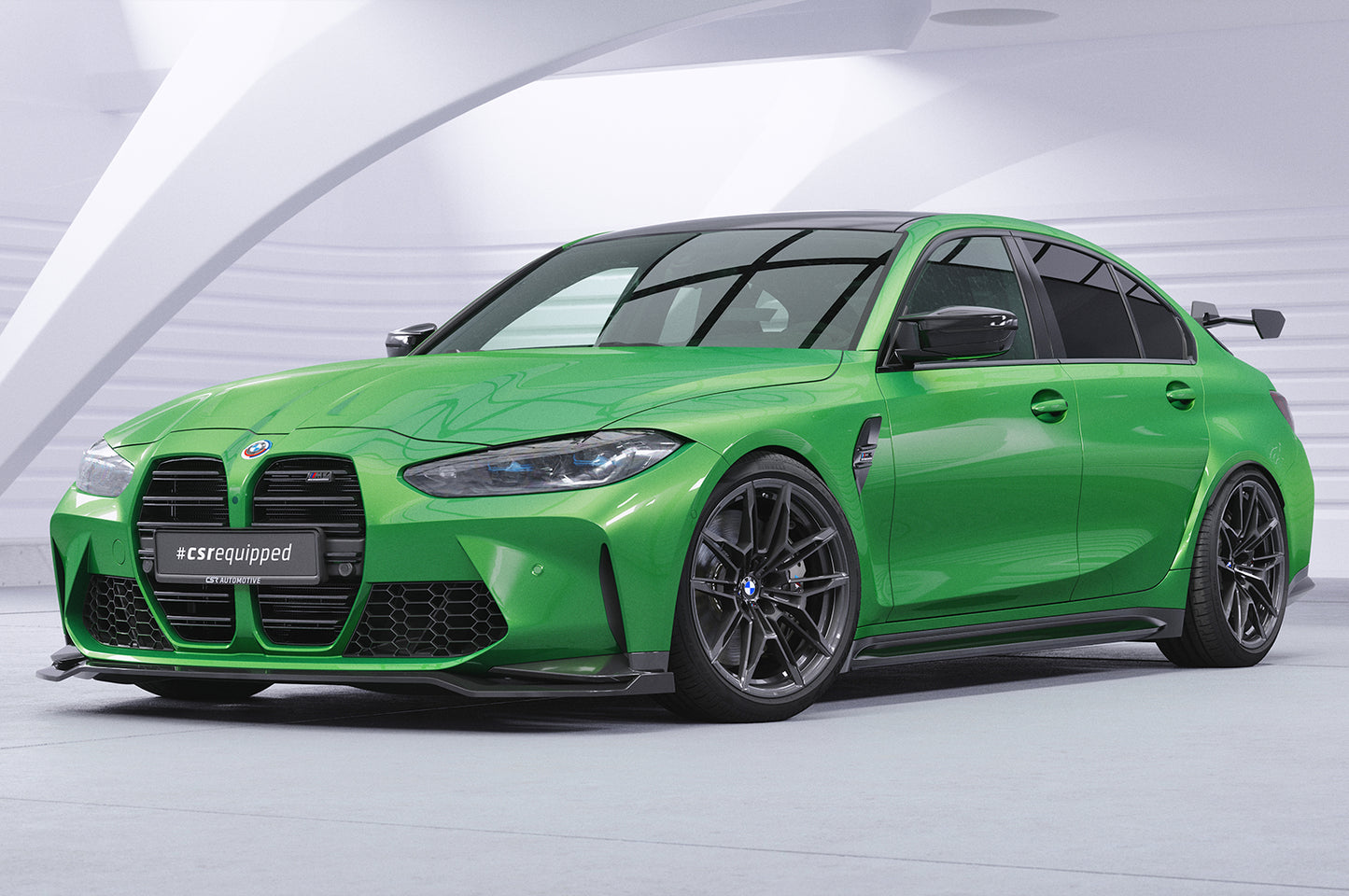 Schwanenhals Heckflügel mit ABE für BMW 3er G20 / M3 G80 Limousine SHF058-D01-F