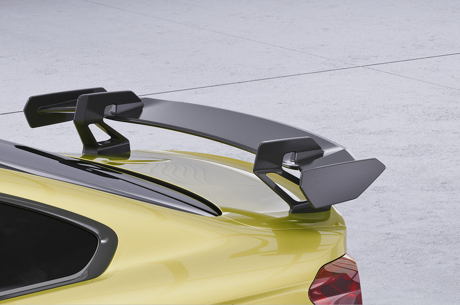 Schwanenhals Heckflügel mit ABE für BMW M4 F82 Coupe SHF059-D01-F002-F-L