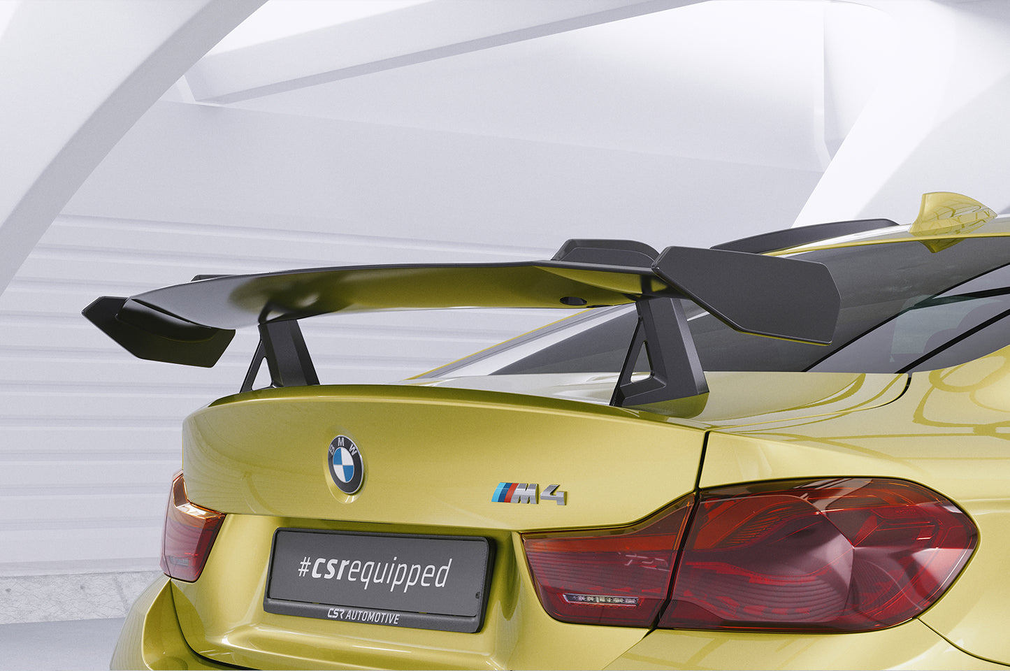Schwanenhals Heckflügel mit ABE für BMW M4 F82 Coupe SHF059-D02-F