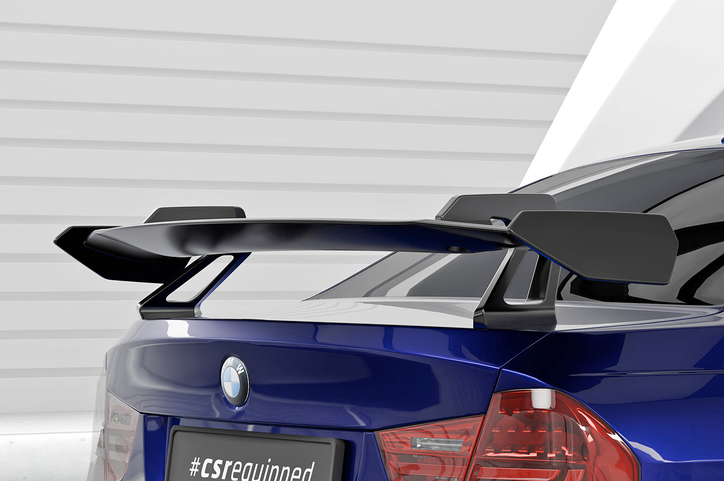 Schwanenhals Heckflügel mit ABE für BMW 3er E90 / M3 E90 Limousine SHF060-D01-F