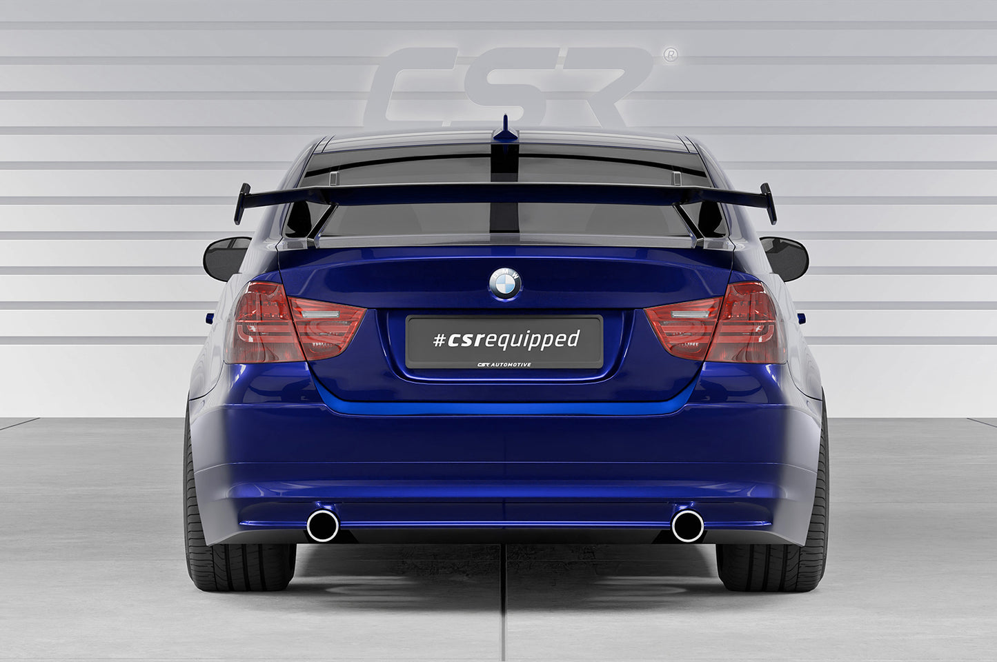 Schwanenhals Heckflügel mit ABE für BMW 3er E90 / M3 E90 Limousine SHF060-D01-F