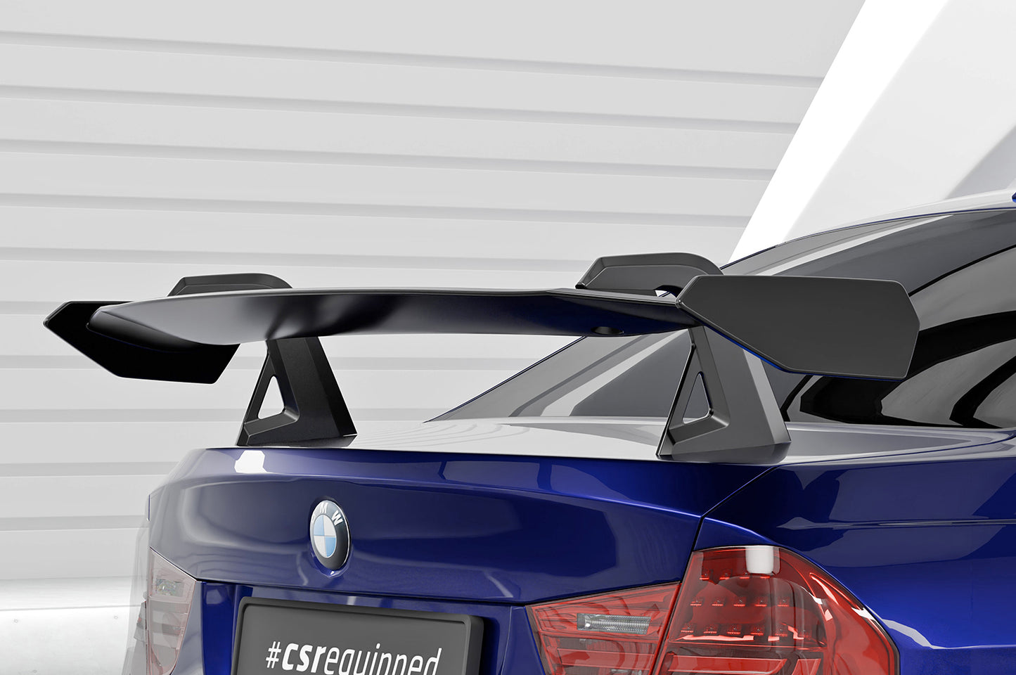 Schwanenhals Heckflügel mit ABE für BMW 3er E90 / M3 E90 Limousine SHF060-D02-F