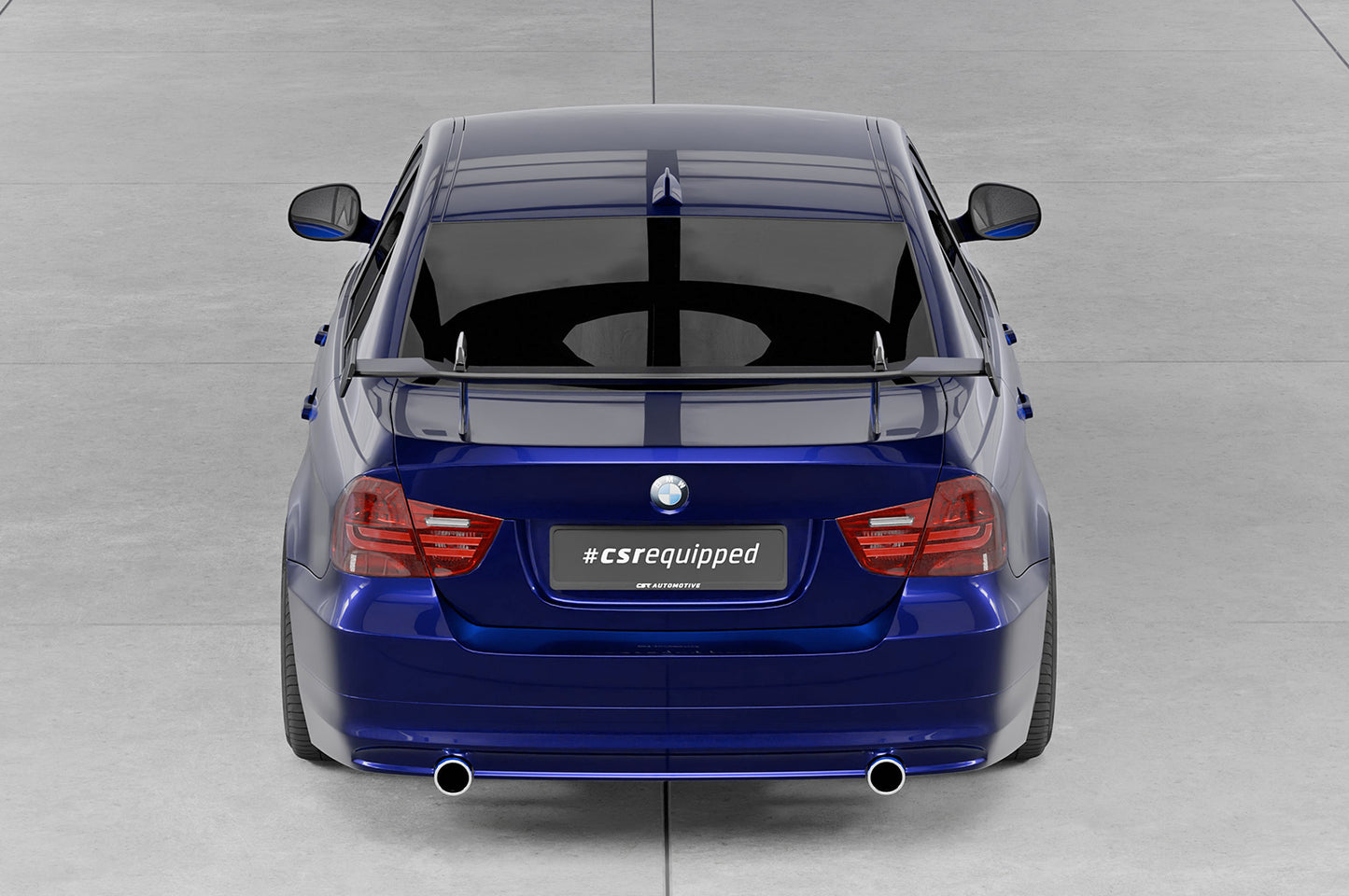 Schwanenhals Heckflügel mit ABE für BMW 3er E90 / M3 E90 Limousine SHF060-D02-F