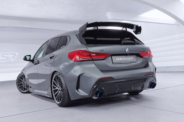 Schwanenhals Heckflügel mit ABE für BMW 1er F40 Basis / M Sport SHF073-F004-F-L
